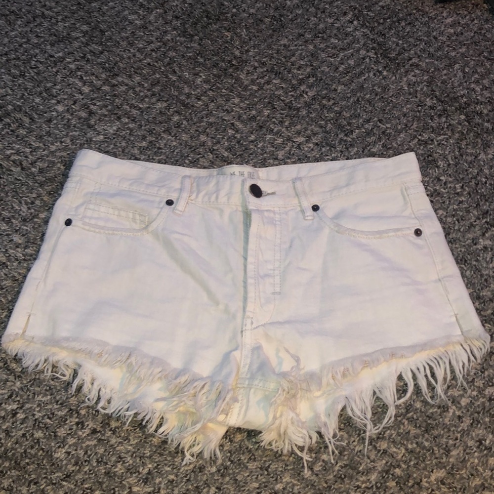 NWOT Free People Jean Shorts Size 27